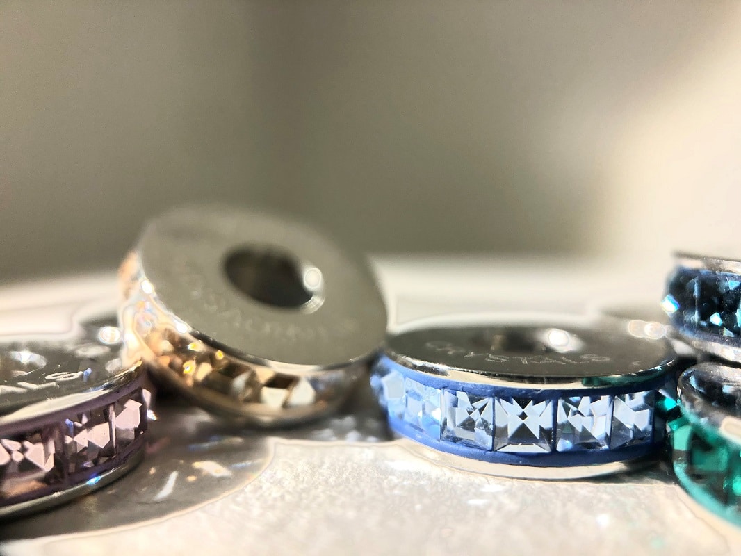 Charm Clip Rangée Scintillante Incolore | Pandora FR